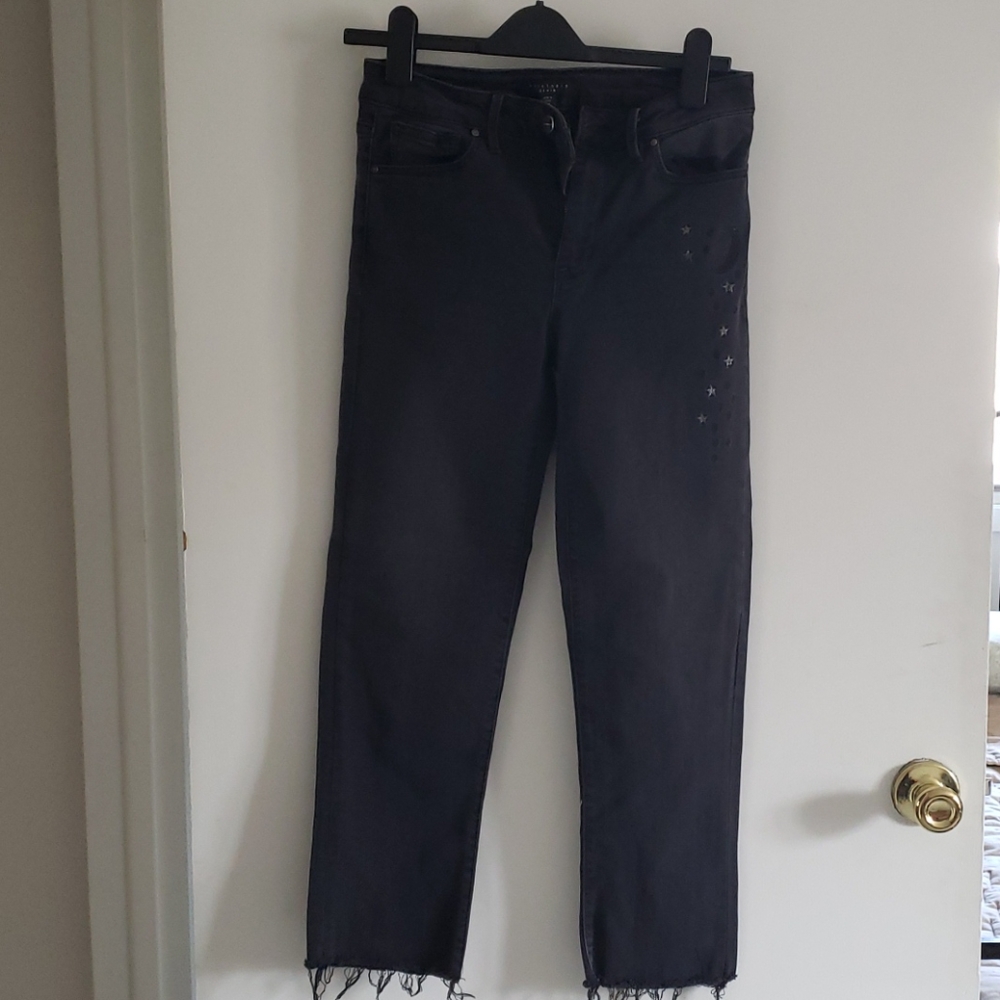 Sanctuary black crop jeans